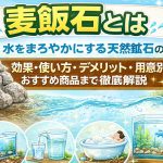 麦飯石とは｜水をまろやかにする天然鉱石の効果・使い方・デメリット・用途別おすすめ商品まで徹底解説