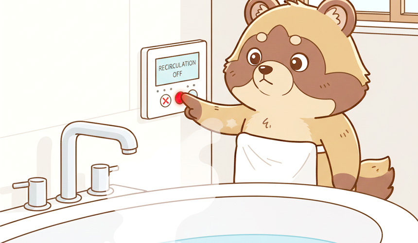 バスソルト 追い焚きして しまっ た