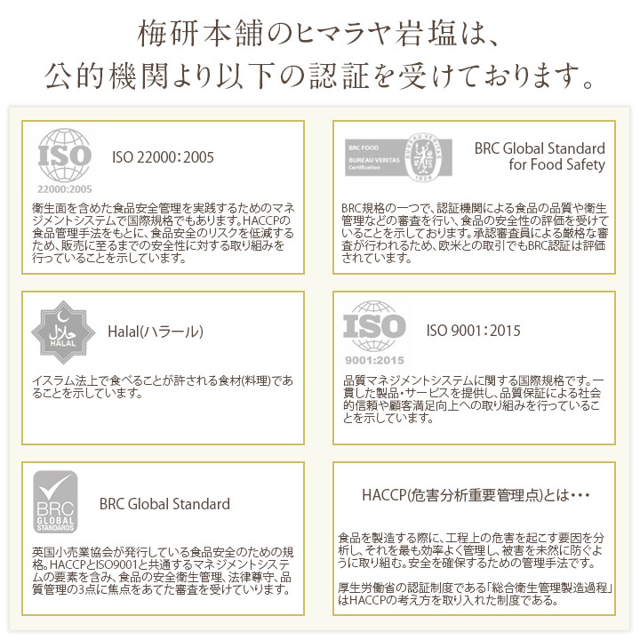 梅研本舗の岩塩スパイスボトル