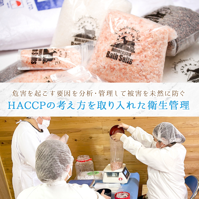 ヒマラヤ岩塩 ホワイトジェム バスソルト 100g オーガンジー袋1枚付き