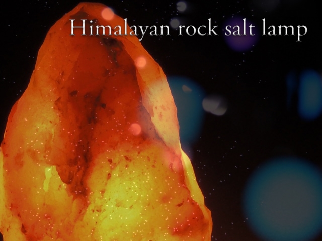 ヒマラヤ岩塩ランプ